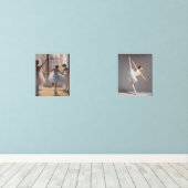 Póster Bailarinas frente a la ventana y Arabesco (ウッドフロア)