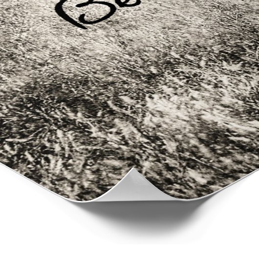 Poster-Be Still and Know that I am God ポスター (角)