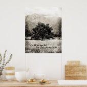 Poster-Be Still and Know that I am God ポスター (キッチン)