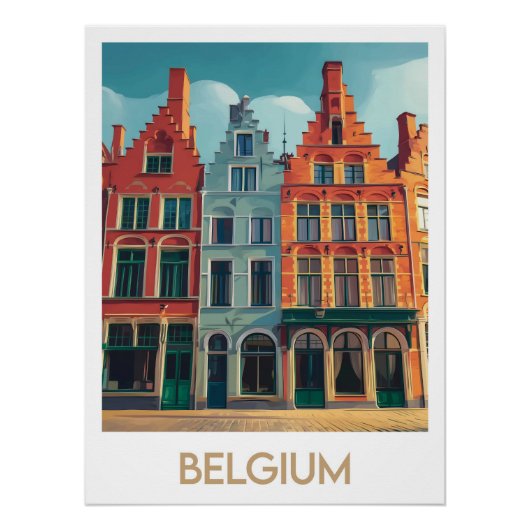 Poster Belgium ポスター (正面)