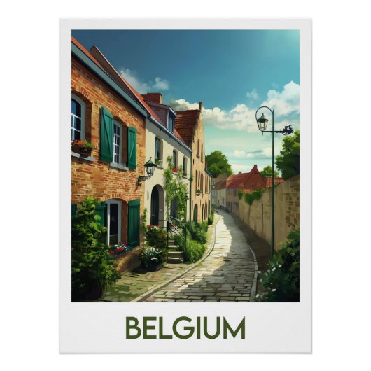 Poster Belgium ポスター (正面)