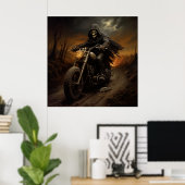 Poster Biker ポスター (ホームオフィス)