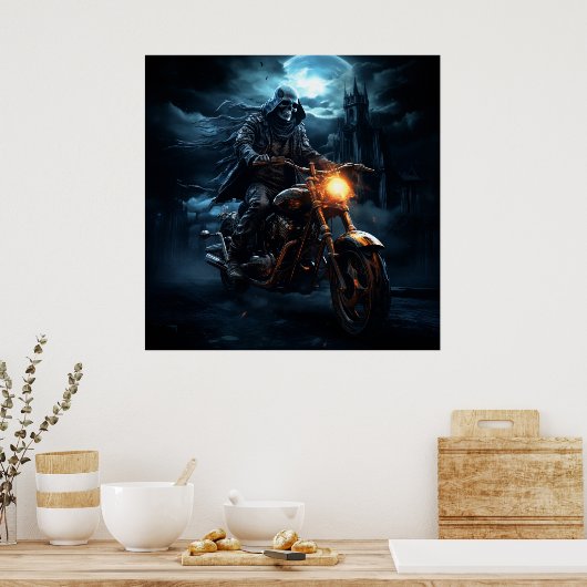 Poster Biker ポスター (キッチン)