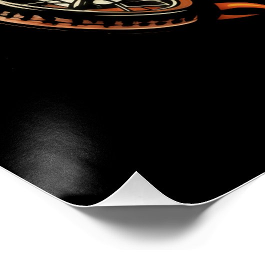 Poster Biker, Life Begins At Full Throttle ポスター (コーナー)