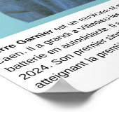 Poster Biographie Pierre Garnier – Star Academy  ポスター (角)