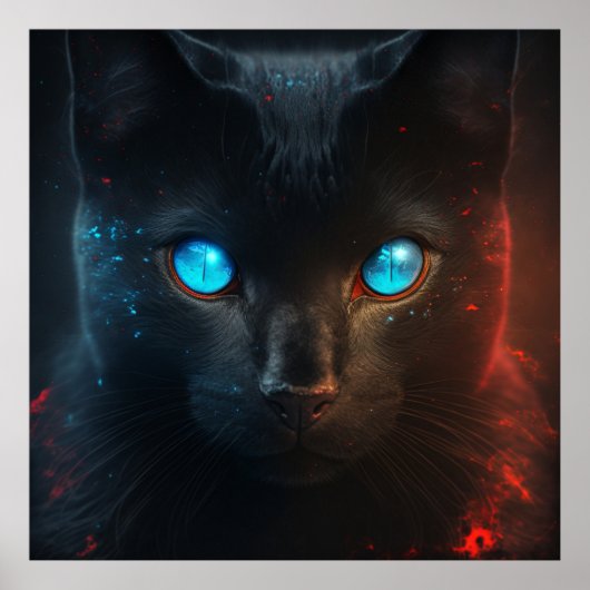 Poster Black Cat ポスター (正面)