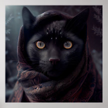 Poster Black Cat