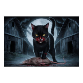 Poster Black Cat and Rat 05 ポスター
