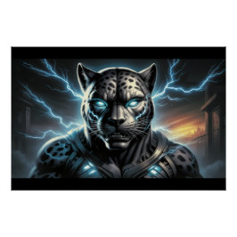 Poster Black Cat and Rat 11 B ポスター