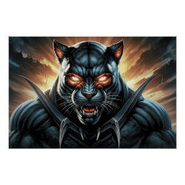 Poster Black Cat and Rat 11 E ポスター