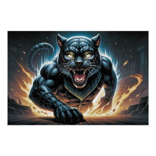 Poster Black Cat and Rat 11 H ポスター (正面)