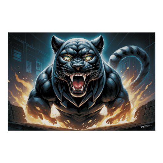 Poster Black Cat and Rat 11 I ポスター (正面)