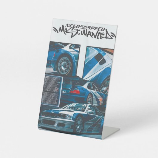 Poster BMW 台座サイン (正面)