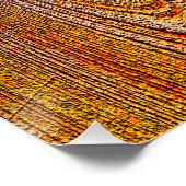 Poster  Bois - formes géométriques texturées ポスター (コーナー)