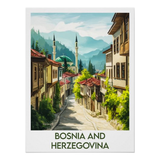 Poster Bosnia and Herzegovina ポスター (正面)