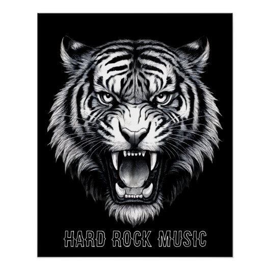 Poster brillant Hard Rock Music ポスター (正面)