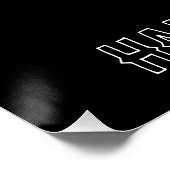 Poster brillant Hard Rock Music ポスター (コーナー)