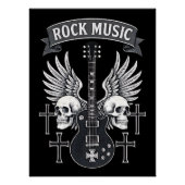 Poster brillant Music Rock ポスター (正面)