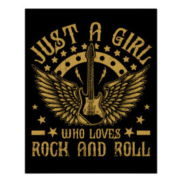 Poster brillant Music Rock and Roll ポスター