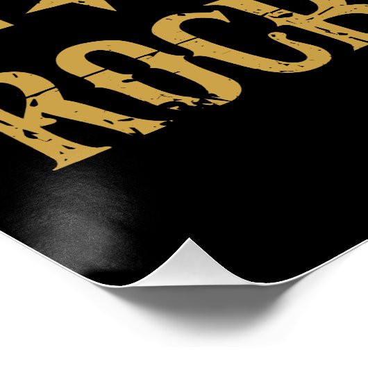 Poster brillant Music Rock and Roll  ポスター (コーナー)