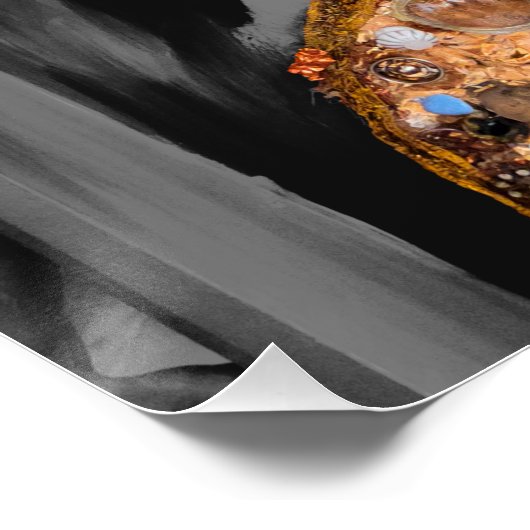 Póster brillante de la Atamba de personaje Huaco ポスター (コーナー)