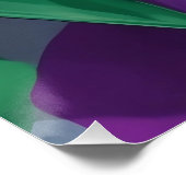 Póster brillante Joker art deco ポスター (コーナー)