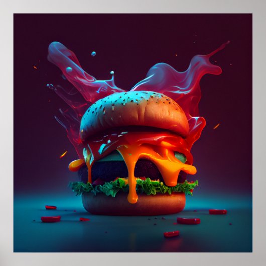 Poster Burger ポスター (正面)