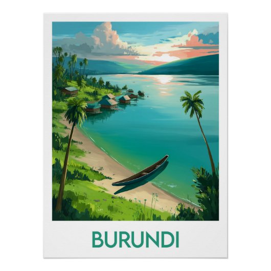 Poster Burundi ポスター (正面)