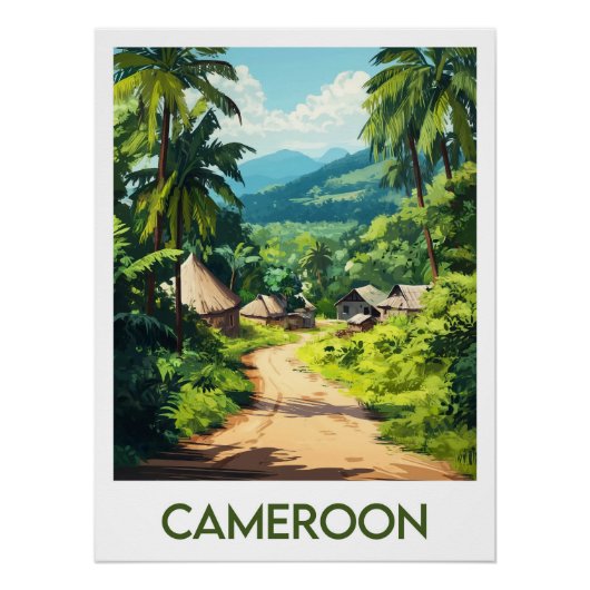 Poster Cameroon ポスター (正面)