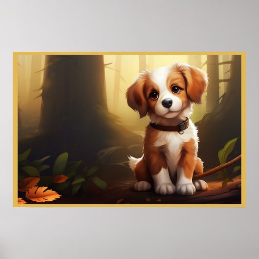 Poster Canine Adventures in the Woods ポスター (正面)