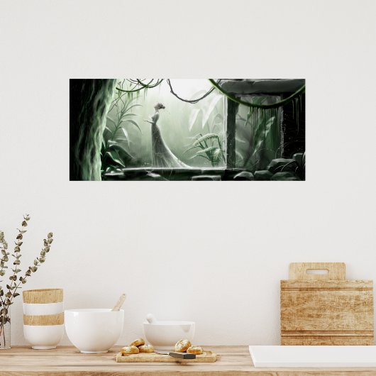 POSTER/CANVAS PRINT ・ back to life ポスター (キッチン)