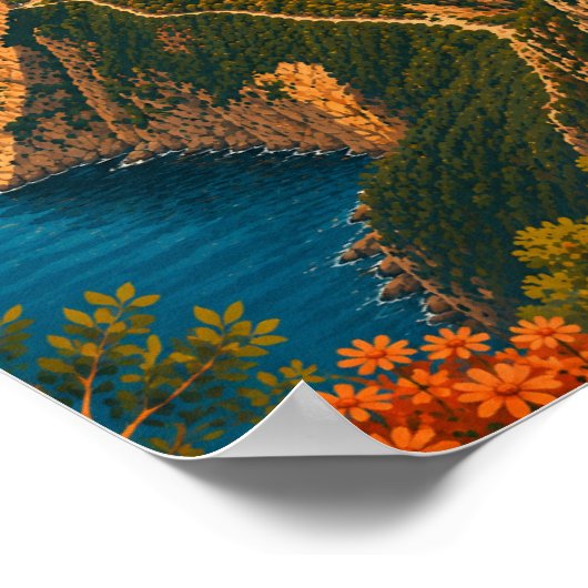 Poster Cap Carbon - Béjaïa ポスター (角)