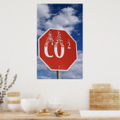 POSTER Carbon Footprint ポスター (キッチン)