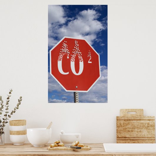 POSTER   Carbon Footprint ポスター (キッチン)