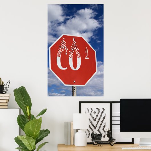 POSTER   Carbon Footprint ポスター (ホームオフィス)