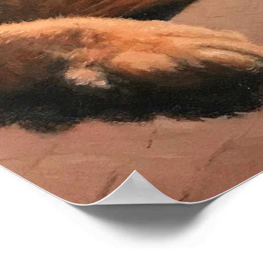 Poster “Cat and the Fiddle” 16x20 ポスター (角)