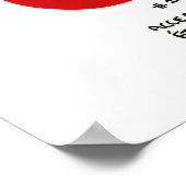 Poster "Changement commence par un alignement" ポスター (角)