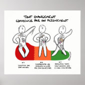 Poster "Changement commence par un alignement" ポスター (正面)