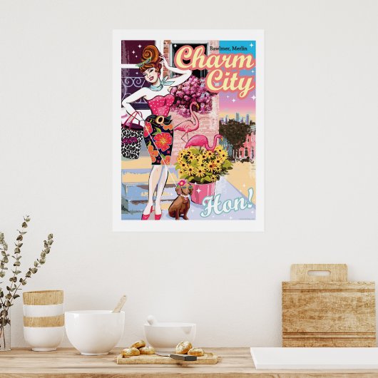 POSTER_CharmCityHon ポスター (キッチン)