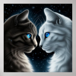 Poster Chat Face a Face ポスター