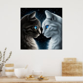 Poster Chat Face a Face ポスター (キッチン)