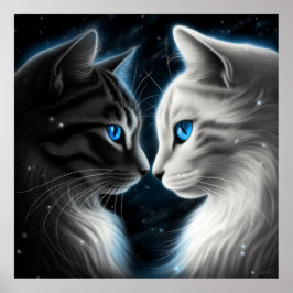 Poster Chat Face a Face ポスター