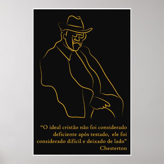 Poster "Chesterton" ポスター (正面)
