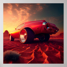 Poster chevelle 71 ポスター