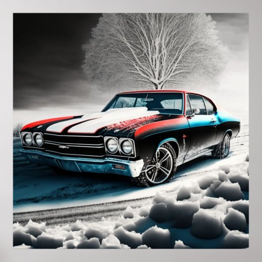 Poster chevelle 71 ポスター (正面)