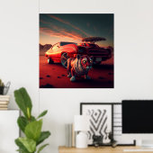 Poster chevelle 71 ポスター (ホームオフィス)