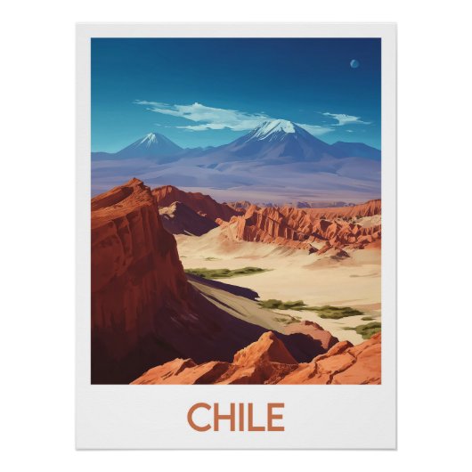 Poster Chile ポスター (正面)