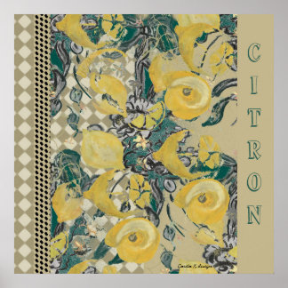 Poster Citron ポスター