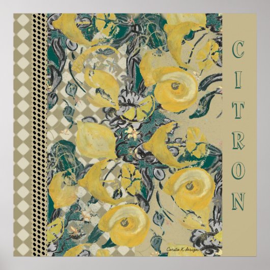 Poster Citron ポスター (正面)