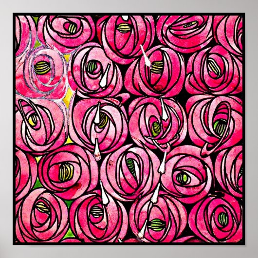 Poster-Classic/Vintage-Charles Rennie Mackintosh 1 ポスター (正面)